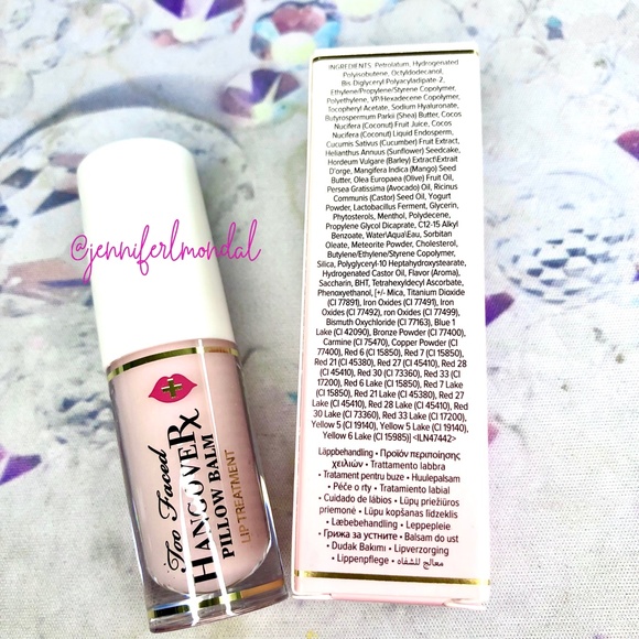 😍NIB Pillow Balm Ultra Hydrating Lip Travel-Sized by Too Faced!😍 - Picture 2 of 2